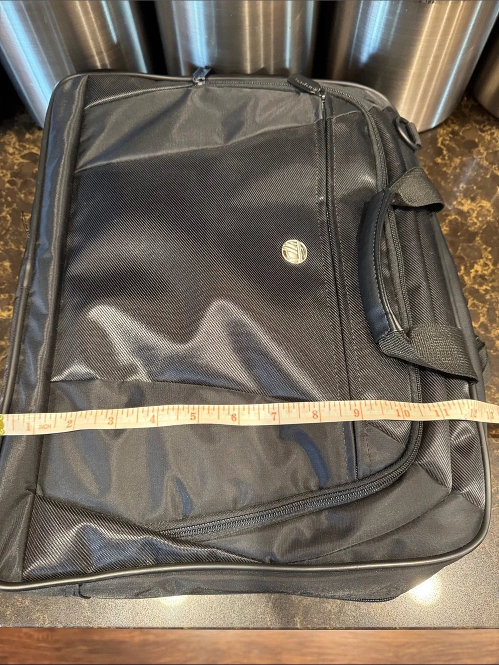 Targus 15.6” CityLite Briefcase for HP Black Business Laptop Front Organizer
